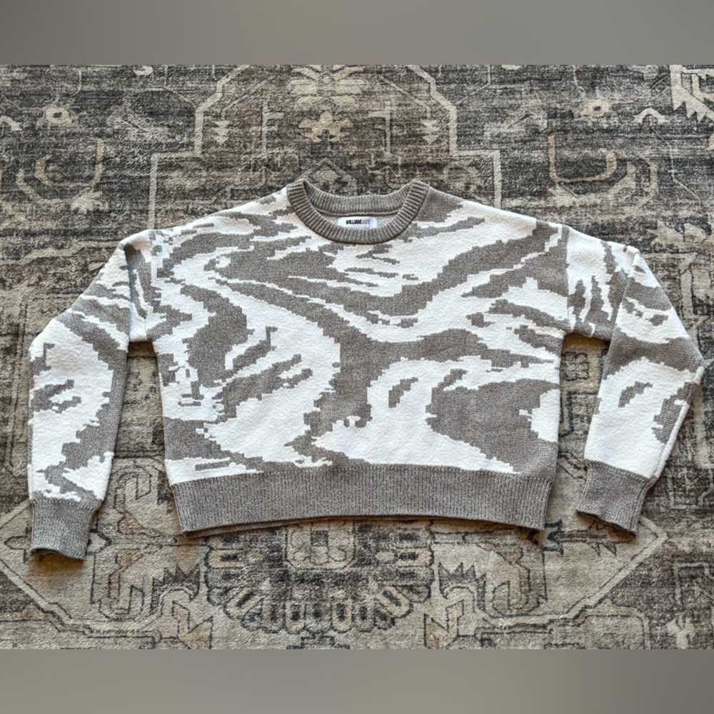William Rast Women’s Cropped Sweater Size XS